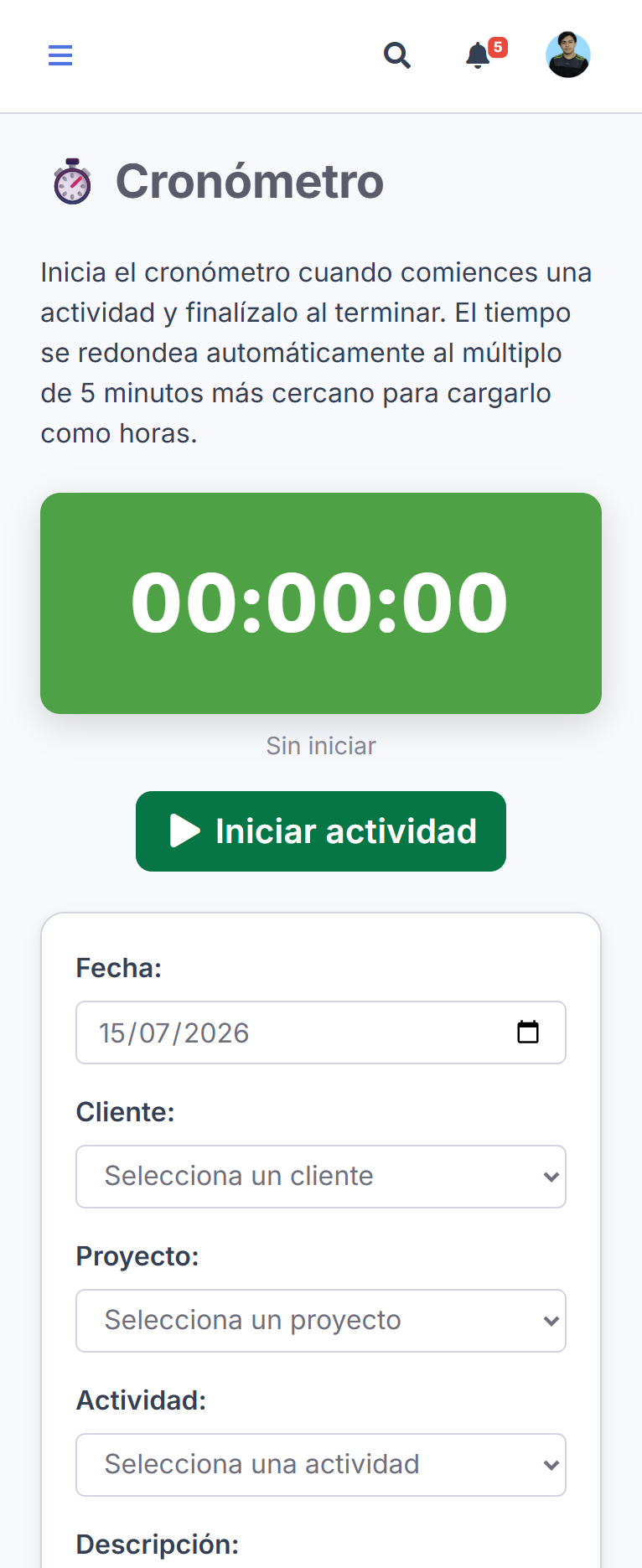 Cronómetro